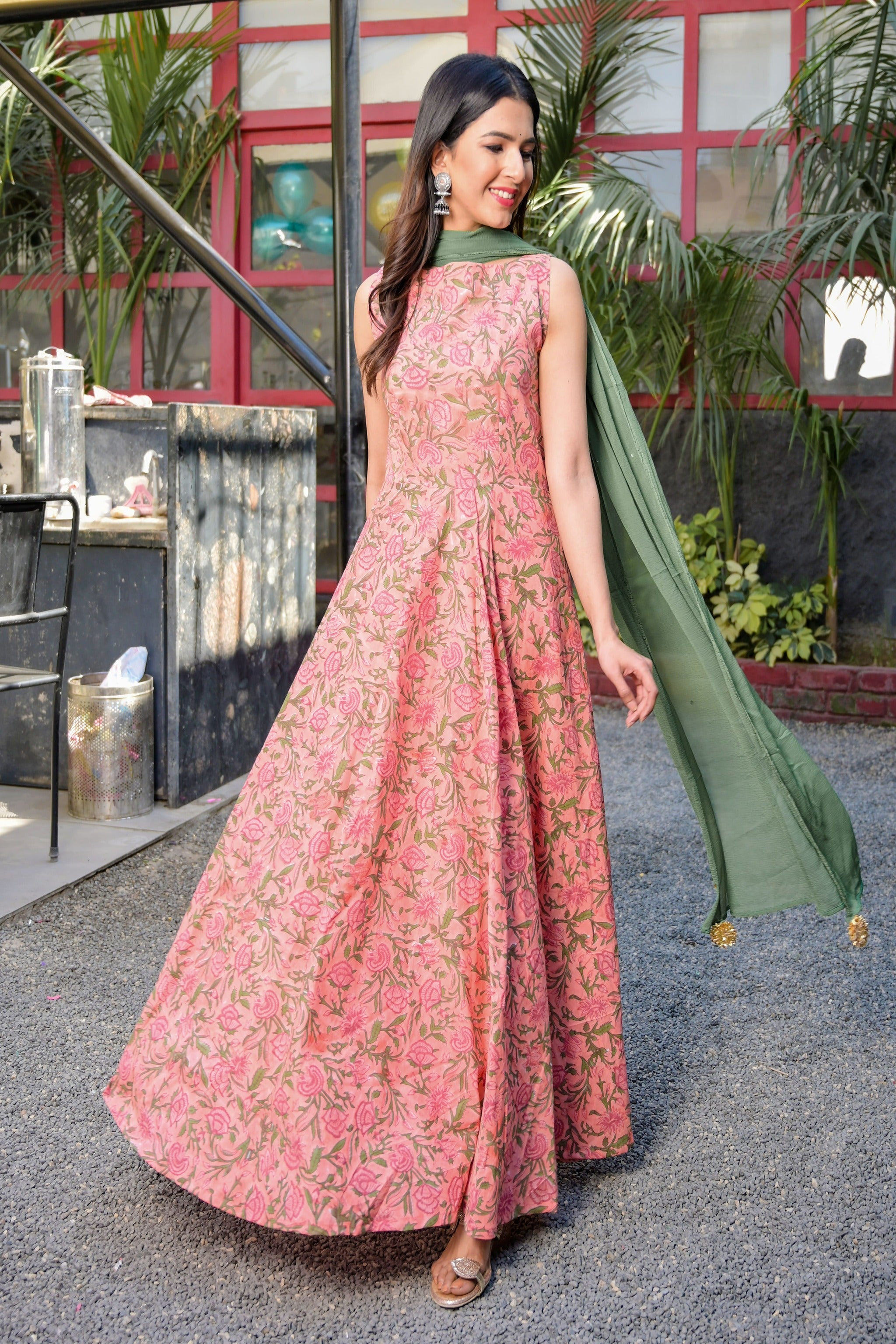 Hand Blockprint INDIGO Cotton MAXI Tier Dress With Adjustable Strapssummer  Sleeveless Beach Dress Jaipuri Print Dress Made in India - Etsy